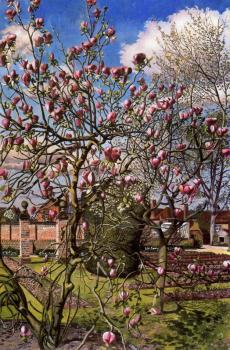 Stanley Spencer : Landscape with Magnolia, Odney Club